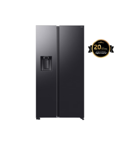 Réfrigérateur Samsung RS70 Bespoke AI Side by Side 617 Litres - Noir