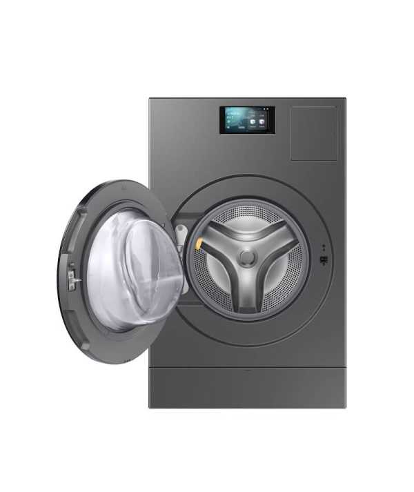 Lavante-séchante Samsung 18 kg AI Wash&Dry avec Pompe à Chaleur - WD18DB8995BZMF