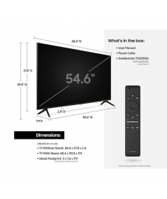 Samsung 65" 4K Crystal UHD Smart TV - TU8000 prix tunisie