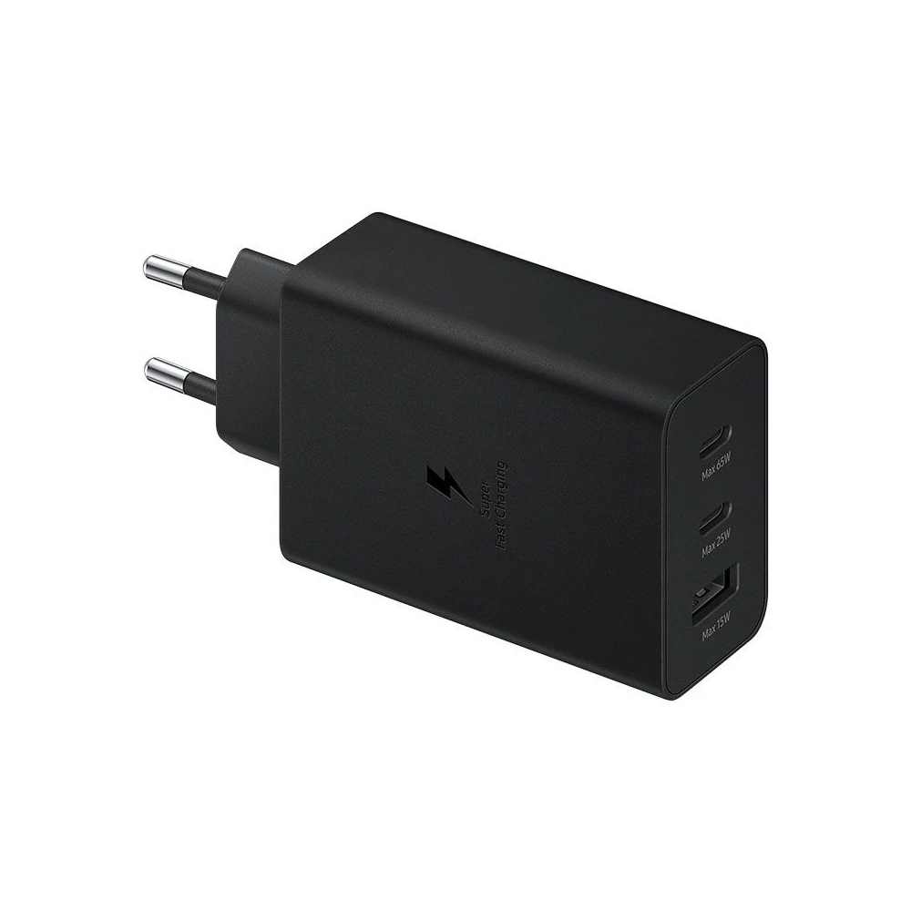 Adaptateur secteur trio Samsung 65W - prix Tunisie