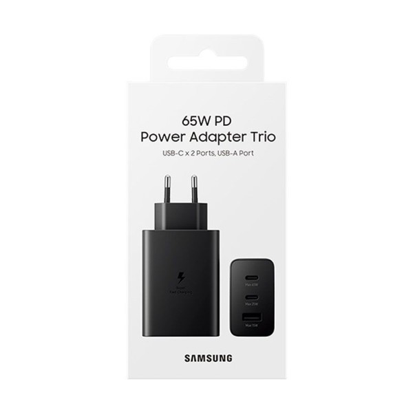 Adaptateur secteur trio 65W...