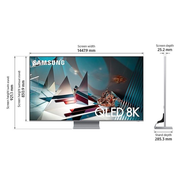 Samsung 65" QLED 8K Smart TV - Q800T tunisie
