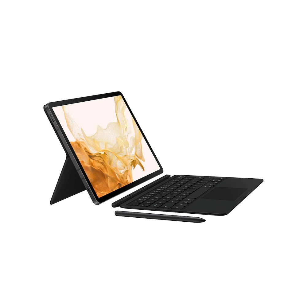 Galaxy Tab S8 / Tab S7 Book Cover Keyboard - prix Tunisie