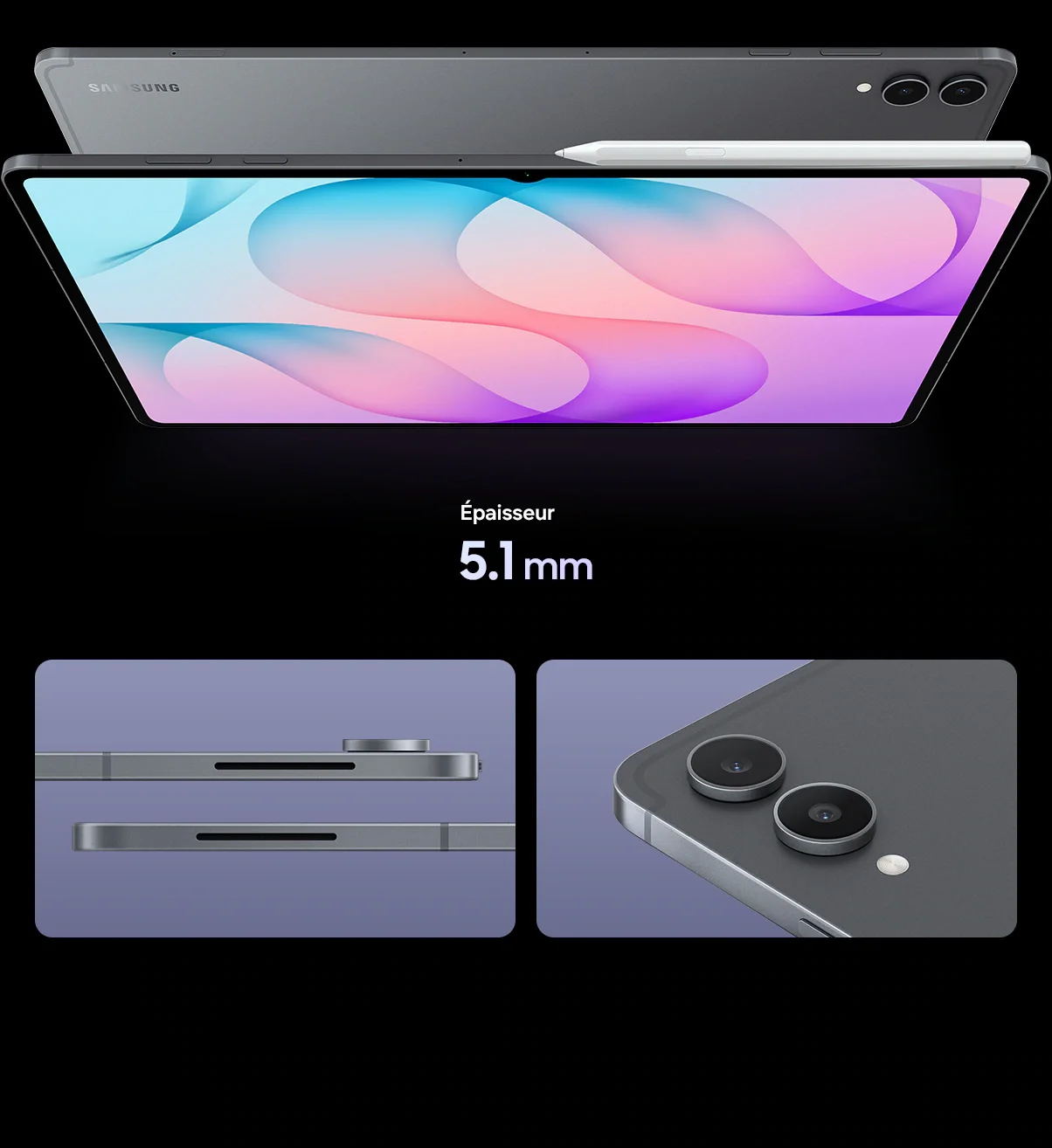Design fin de la Samsung Galaxy Tab S12 Ultra