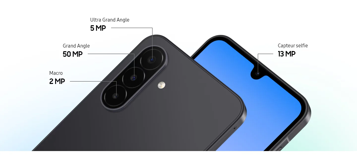 Triple caméra 50 MP du Samsung Galaxy A18