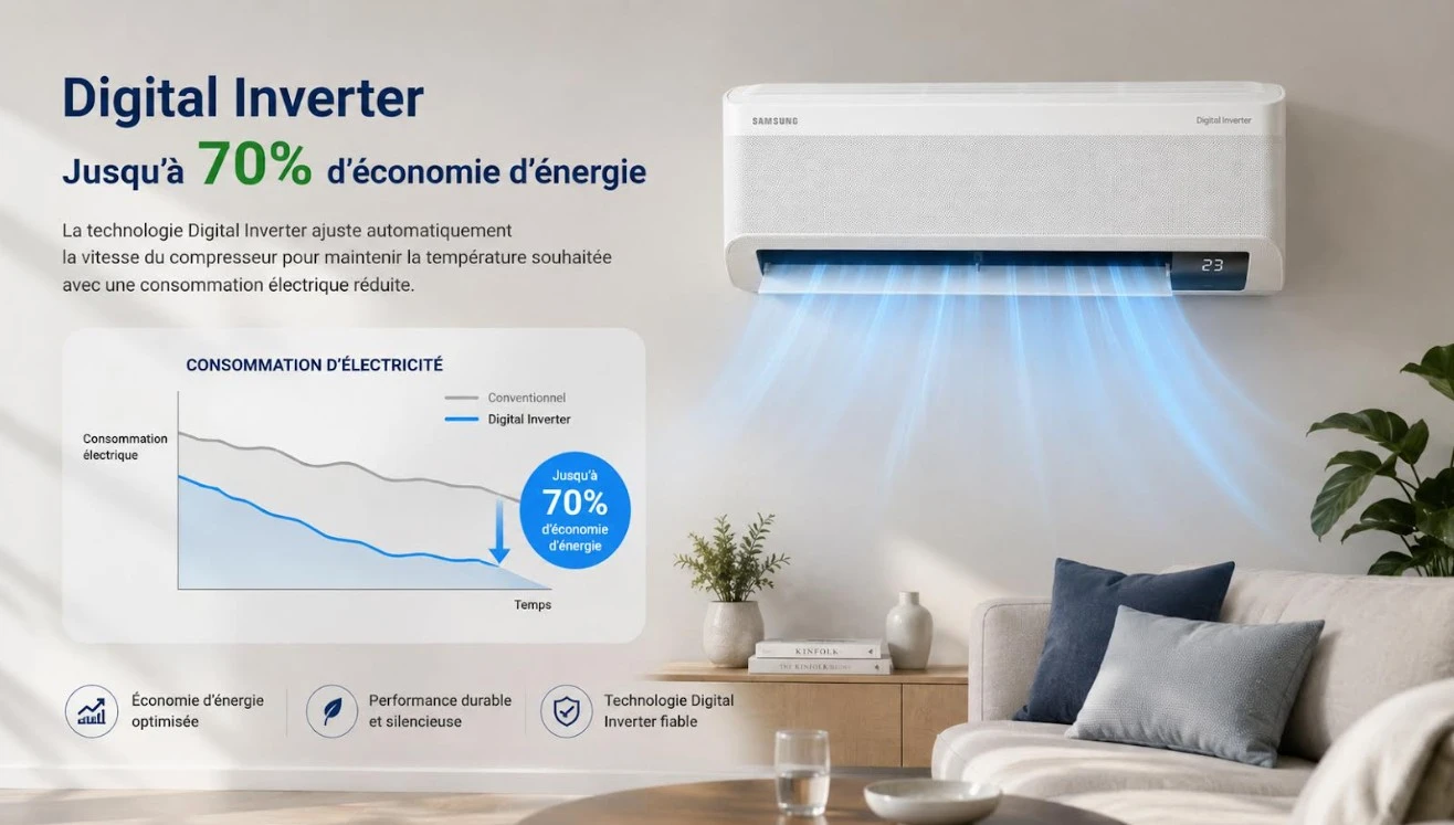 clim samsung 24btu inverter