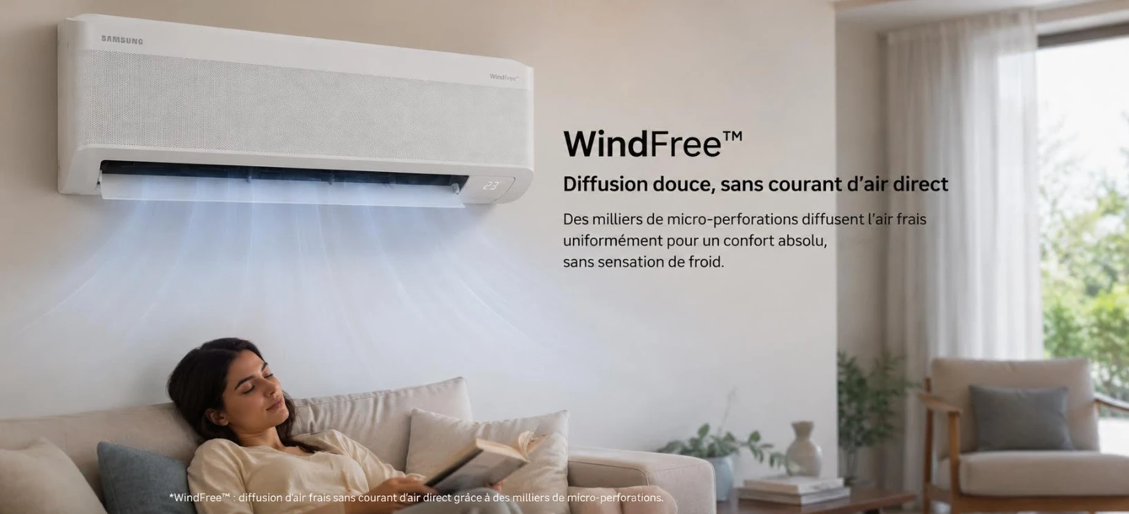climatiseur samsung 24btu windfree