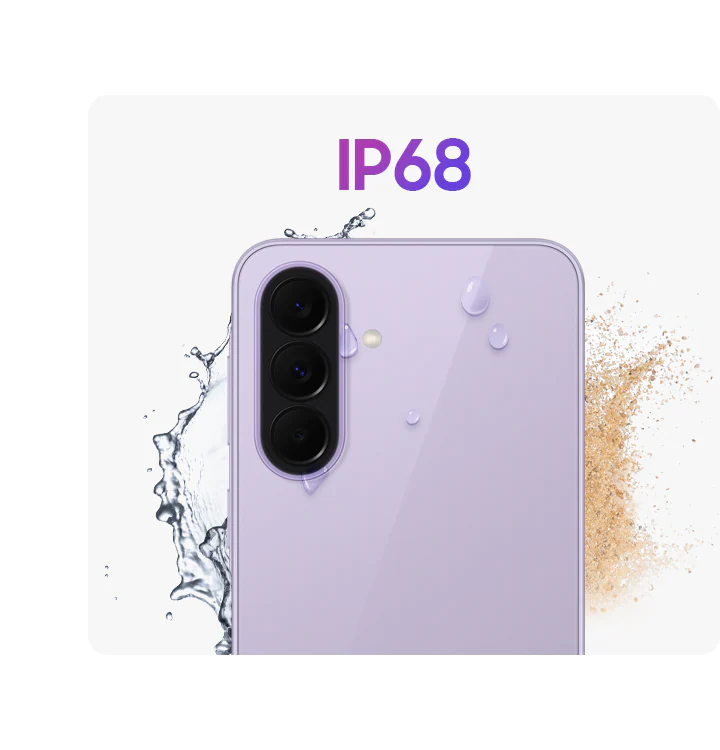 Samsung A37 5G résistance à l'eau et à la poussière IP67