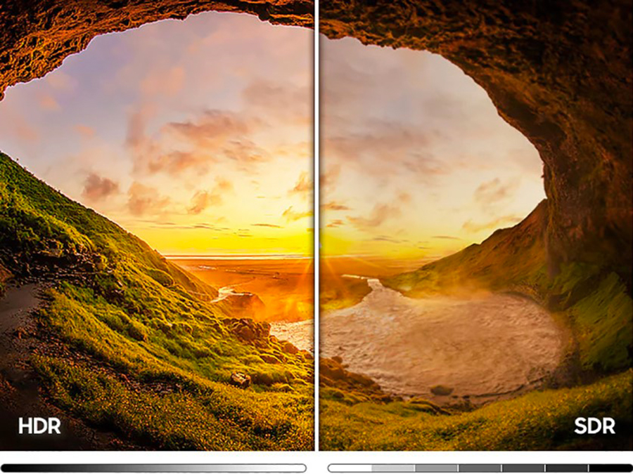 Contraste HDR sur TV Samsung 55 pouces