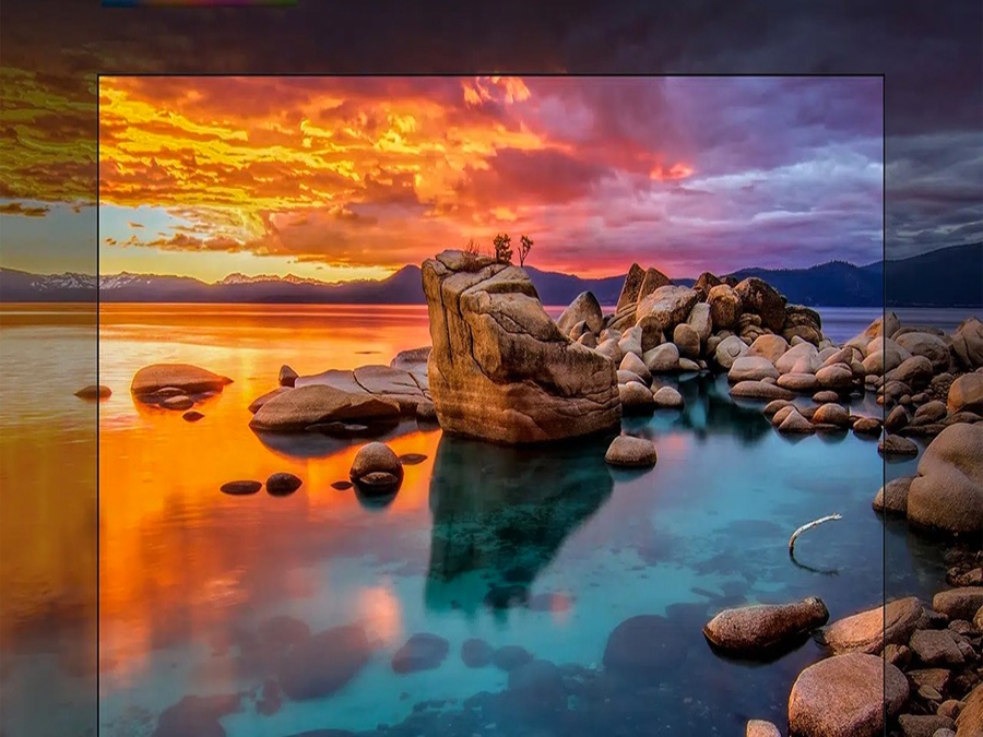 Contraste HDR sur TV Samsung 58 pouces