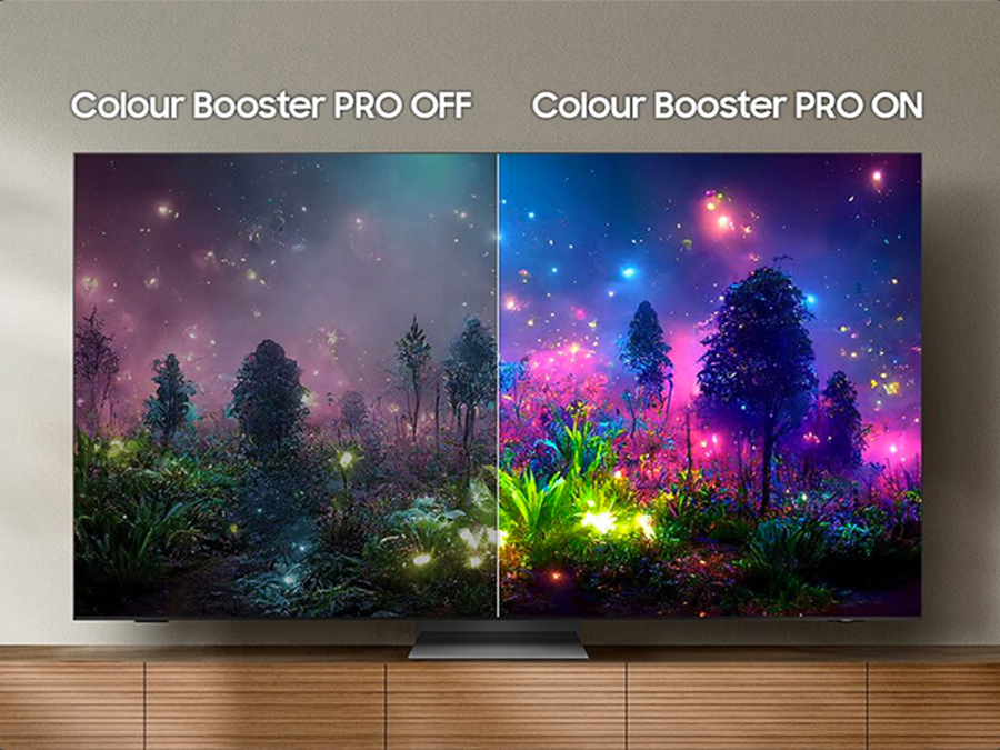 Couleurs naturelles TV 75 pouces